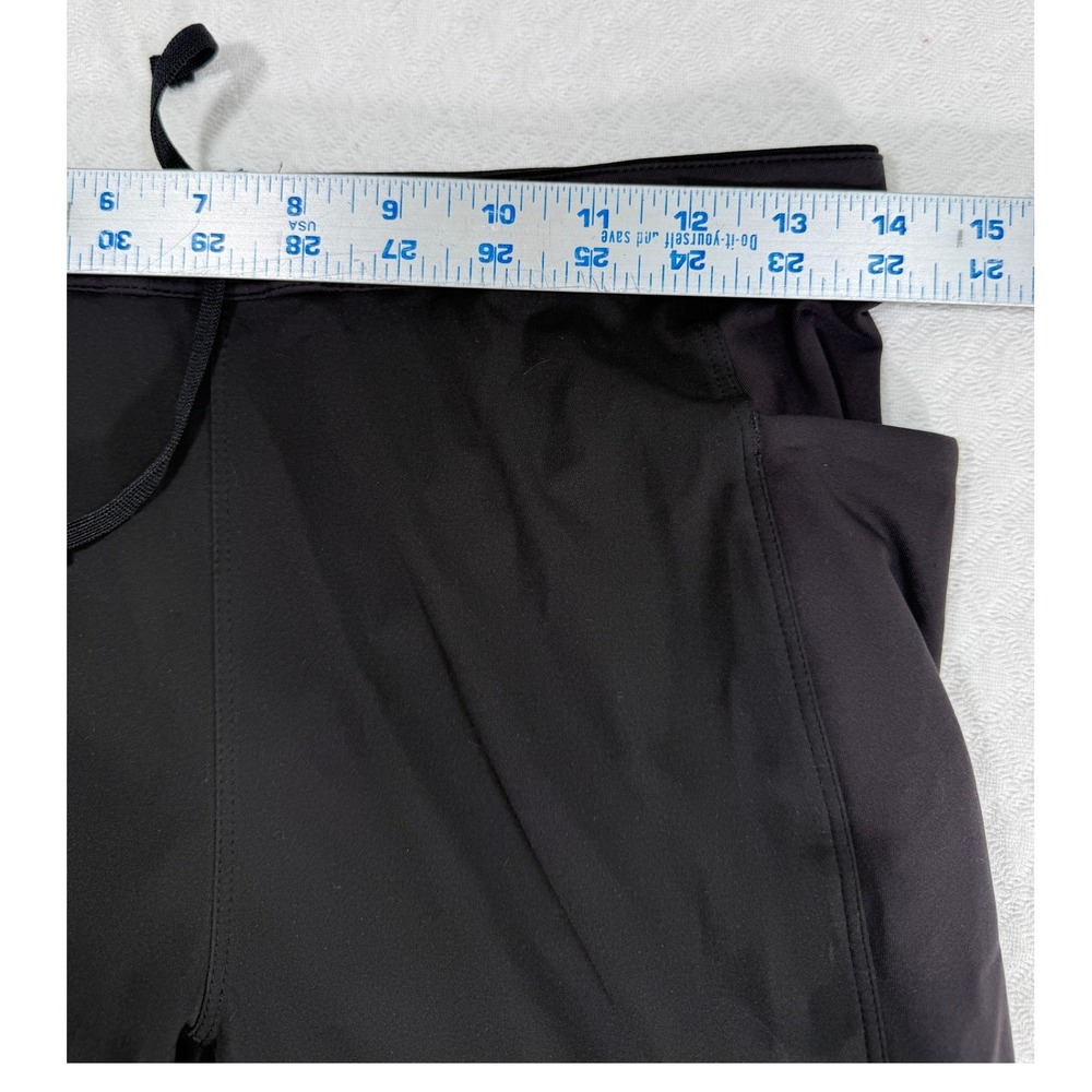 Patagonia Wind Shield Pants Mens S STY24103FA21 Black Drawstring Performance EUC - Picture 5 of 8